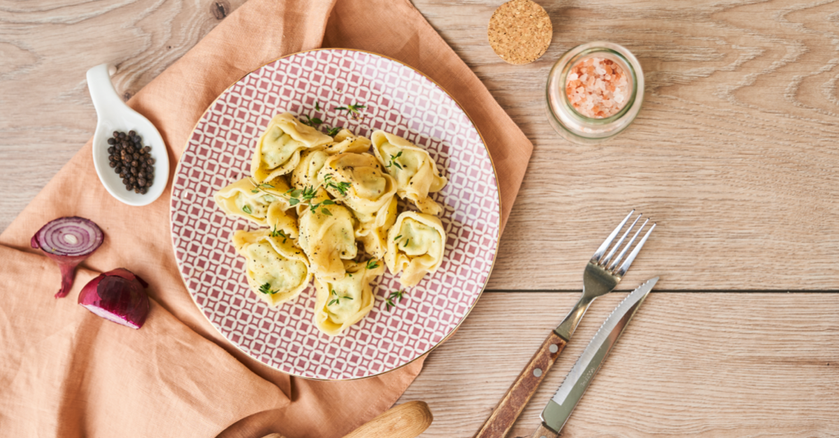 Recette tortellini aux épinards et à la ricotta